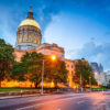 35805063 - georgia state capitol building in atlanta, georgia, usa.